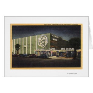 Vue de Théâtre-Restaurant de Carroll de comte