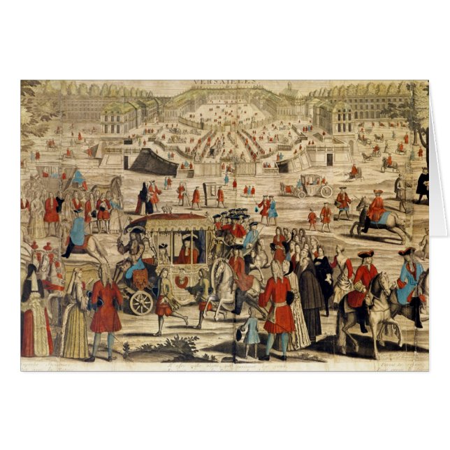 Vue de Versailles (Devant horizontal)