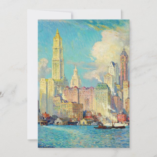 Vue de Wall Street | Colin Campbell Cooper (Devant)