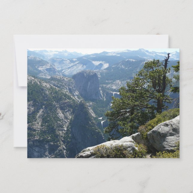 Vue de Yosemite Mountain dans le parc national de  (Devant)