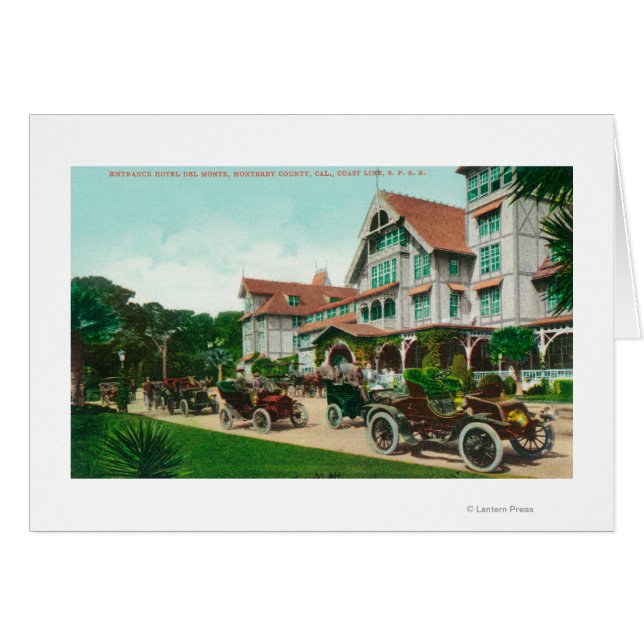 Vue d'entrée sur l'extérieur de l'hôtel del Monte (Devant horizontal)