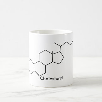Vue d'épine dorsale de carbone de tasse de