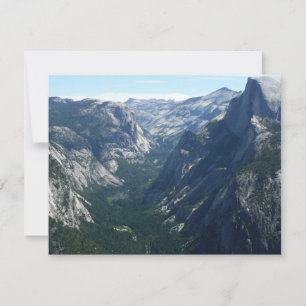 Vue depuis Glacier Point dans le parc national de
