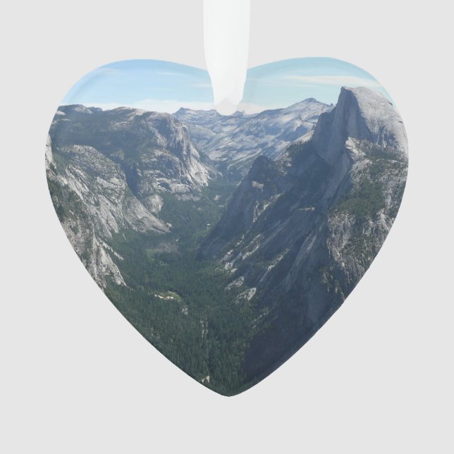 Vue depuis Glacier Point dans le parc national de  (devant)