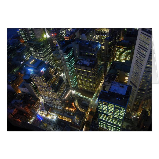 Vue depuis la carte Sydney Tower (Devant horizontal)