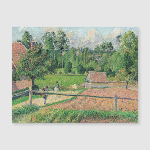 Vue depuis la fenêtre de l'artiste Camille Pissarr