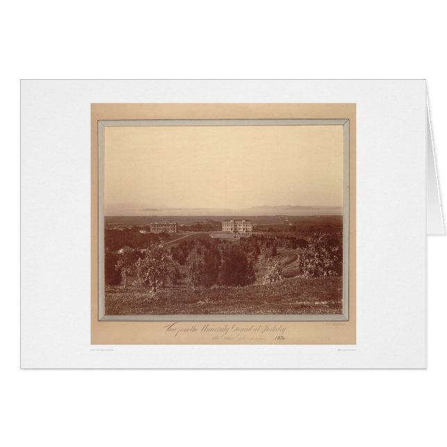 Vue des au sol d'université chez Berkeley (1337) (Devant horizontal)