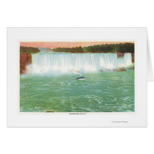 Vue des chutes américaines (Devant horizontal)