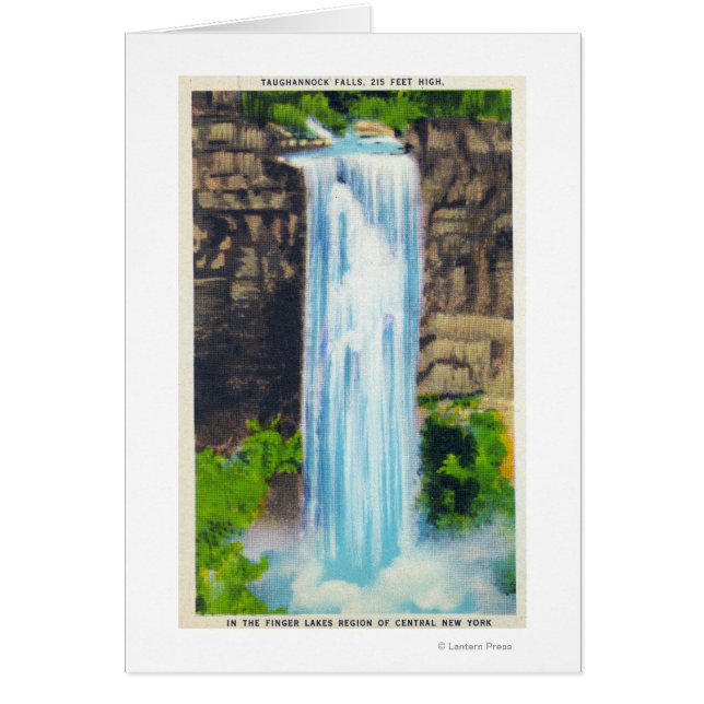 Vue des chutes Taughannock (Devant)