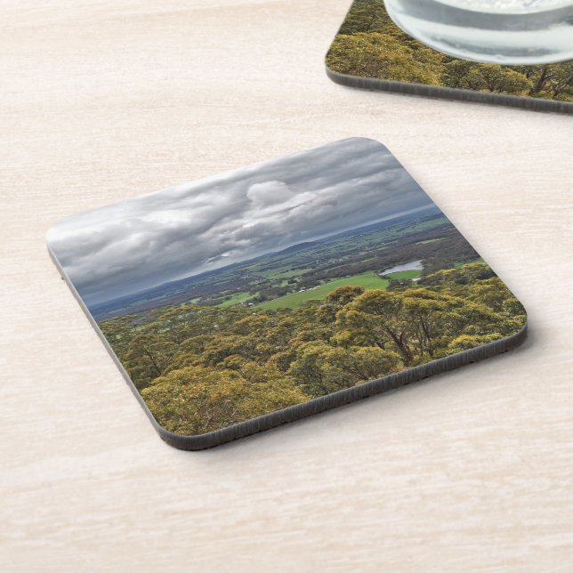Vue des Dessous de verre du Mont Buninyong (Côté gauche)