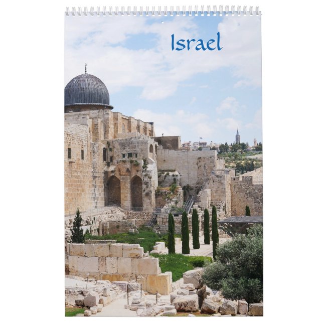 Vue d'Israël, calendrier 2024 (Protection)