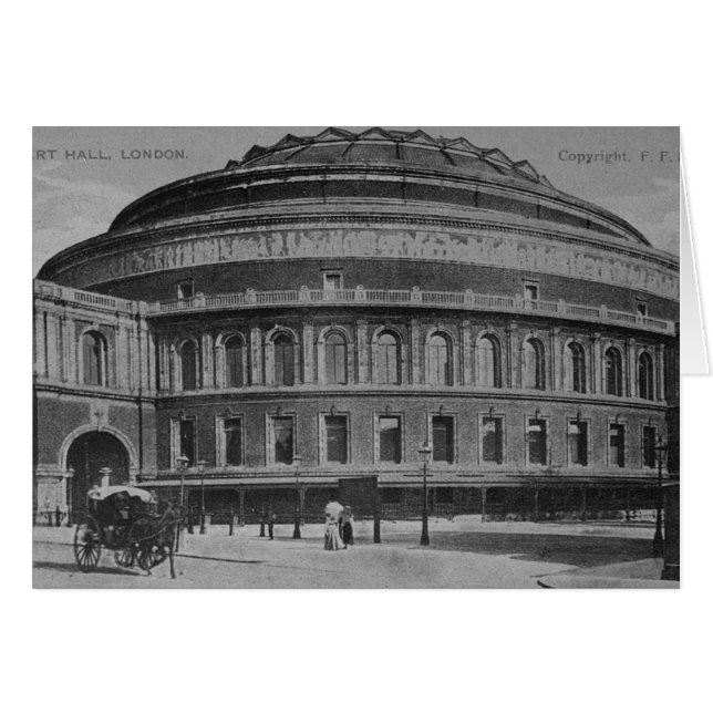 Vue du Albert Hall, vers 1900 (Devant horizontal)