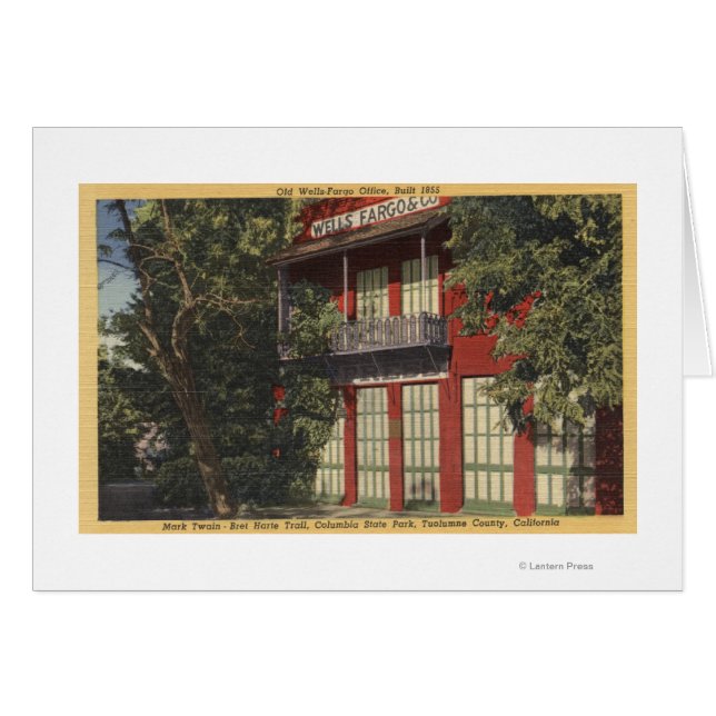 Vue du bureau Old Wells-Fargo (1855) (Devant horizontal)