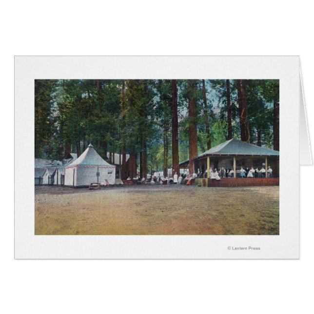 Vue du camp CurryYosemite Nat'l Park, CA (Devant horizontal)