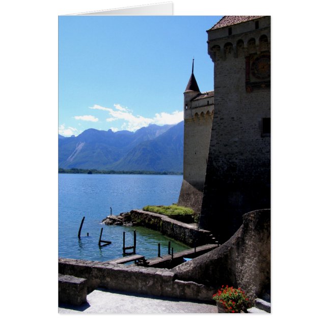 Vue du Château de Chillon (Devant)
