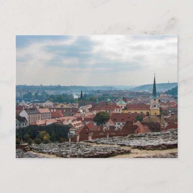 Vue du Château de Prague - Carte postale (Devant)