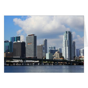 Vue du front de mer de Miami