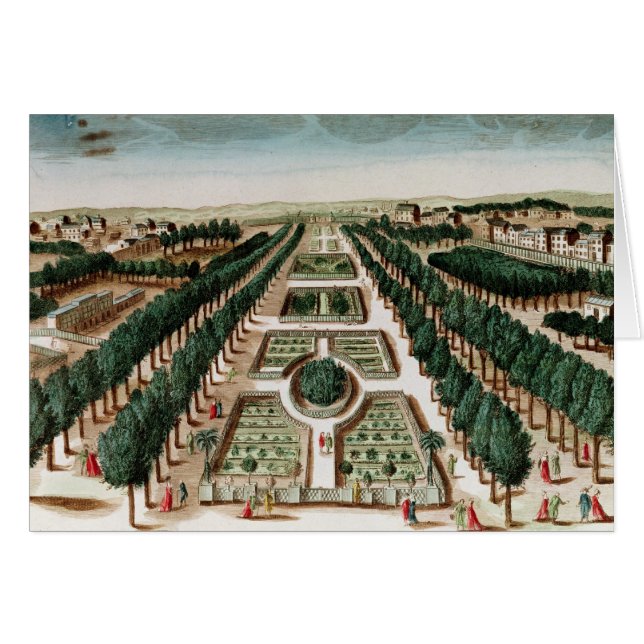 Vue du Jardin des Plantes (Devant horizontal)