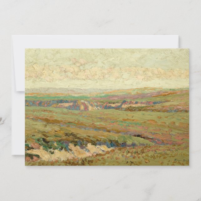 Vue du Kansas occidental | Birger Sandzén (Devant)