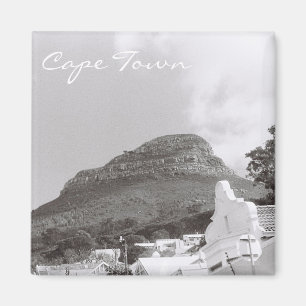 Vue du Lion's Head au Cap Town Photo Magnet Film
