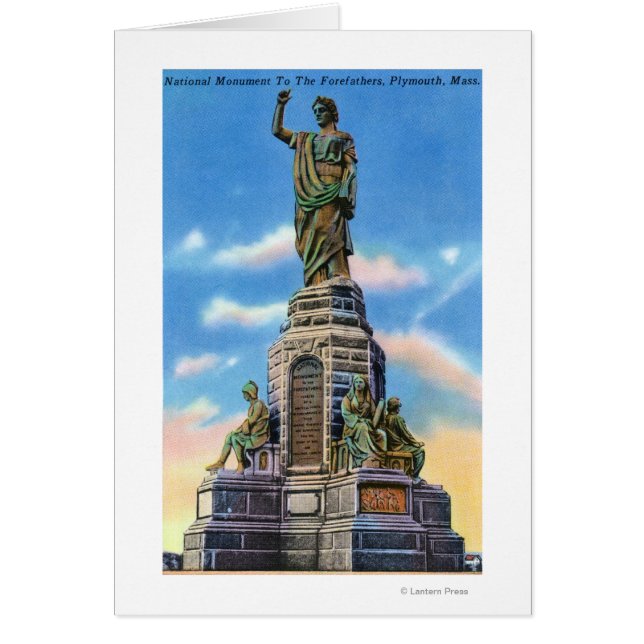 Vue du monument de Nat'l aux ancêtres américains (Devant)