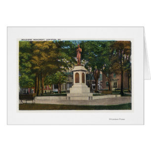 Vue du monument des soldats