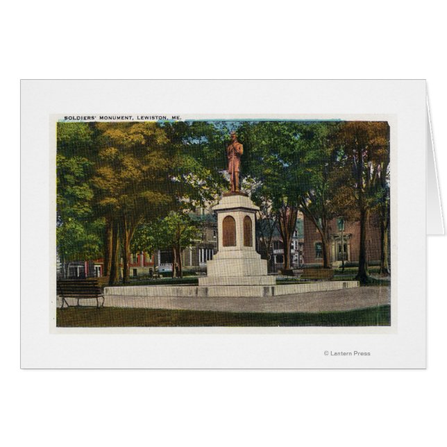 Vue du monument des soldats (Devant horizontal)