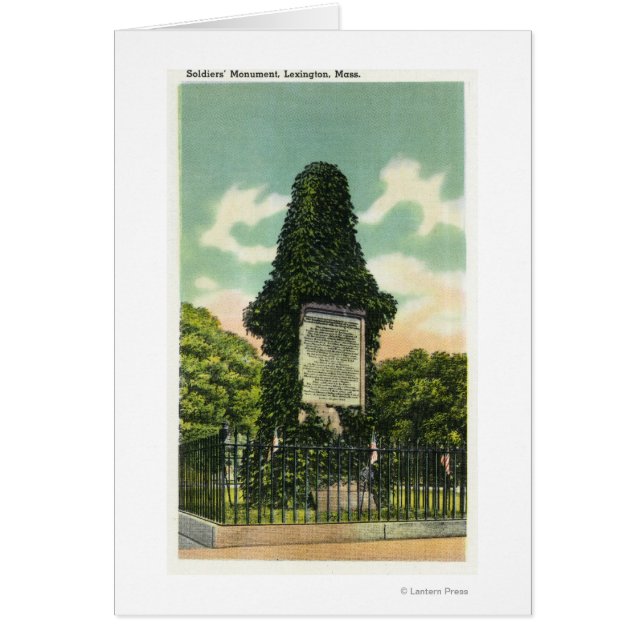 Vue du monument des soldats (Devant)