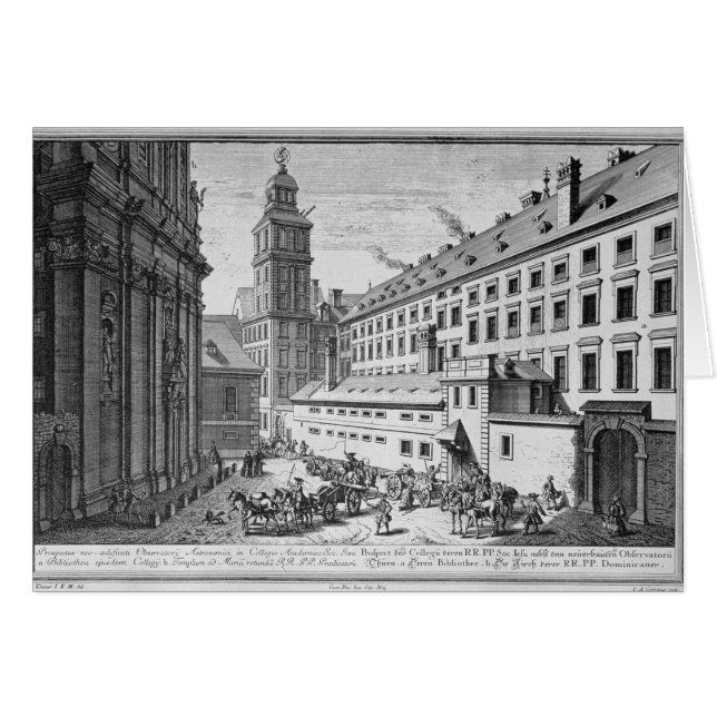 Vue du nouvel observatoire des Jésuites (Devant horizontal)