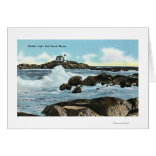 Vue du phare de Nubble