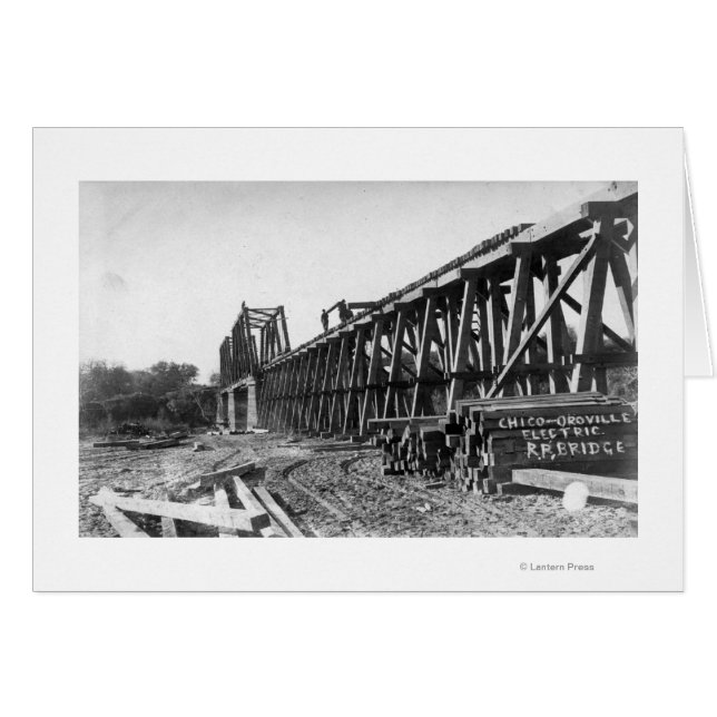 Vue du pont Chico-Oroville (Devant horizontal)