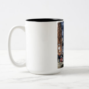 Vue du pont de Brooklyn, mug DUMBO