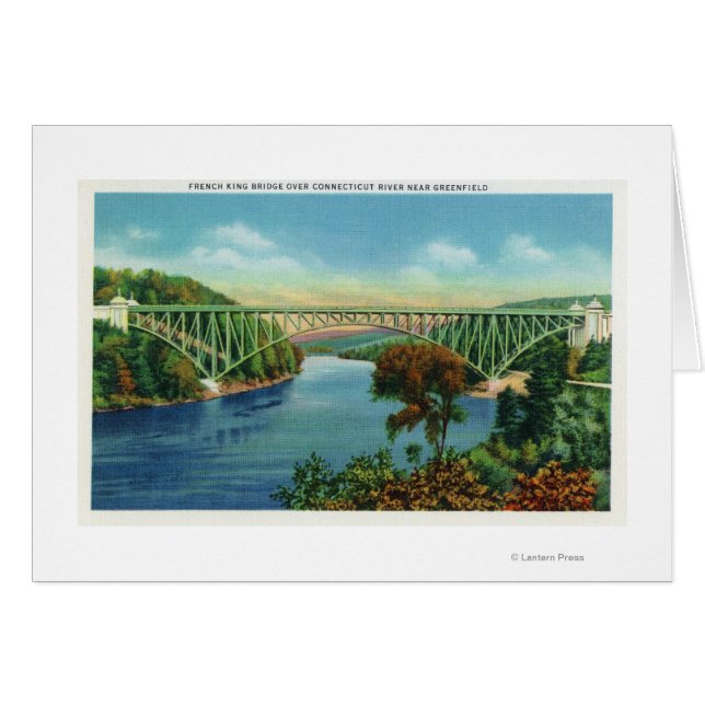 Vue du pont French King sur le Connecticut (Devant horizontal)
