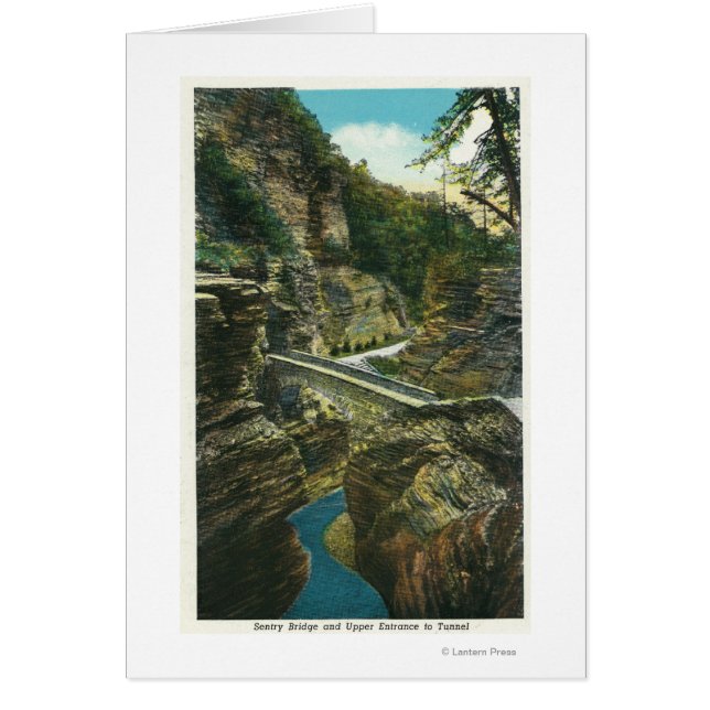 Vue du pont Sentry et du tunnel supérieur (Devant)