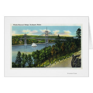 Vue du pont Waldo-Hancock