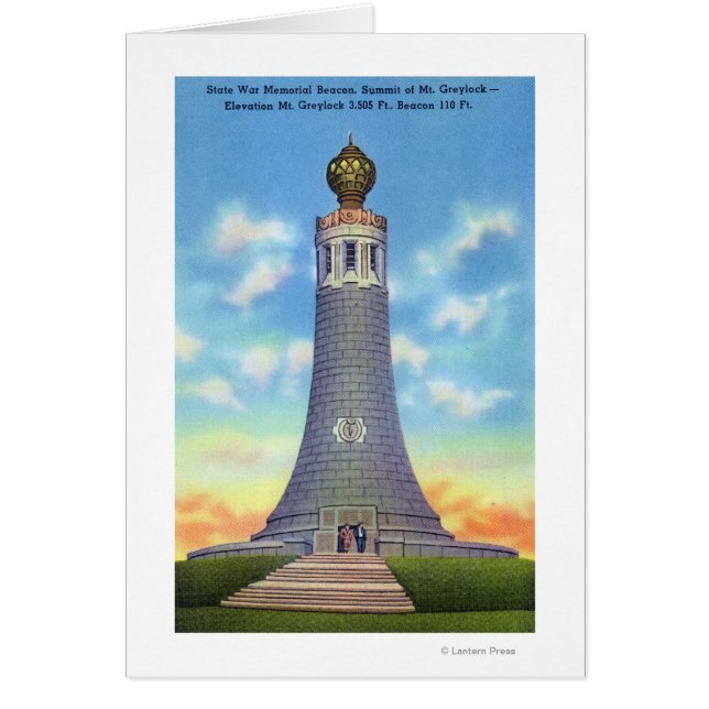 Vue du sommet du mémorial de guerre d'État (Devant)