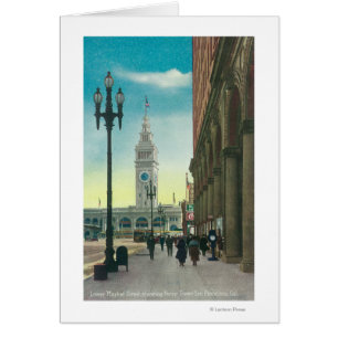 Vue du St du marché inférieur montrant la tour de