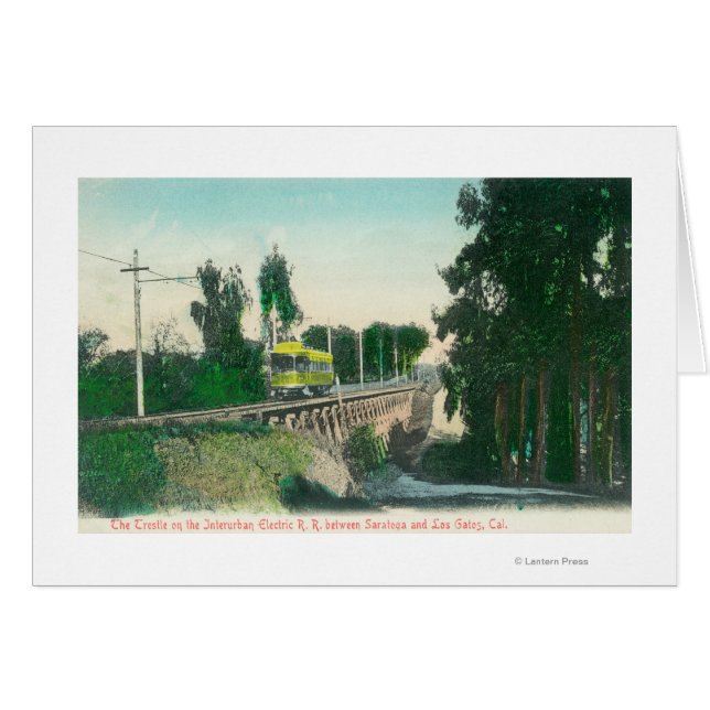 Vue du trèfle sur le chemin de fer interurbain (Devant horizontal)