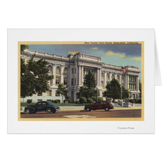 Vue du tribunal du comté de Kern (Devant horizontal)