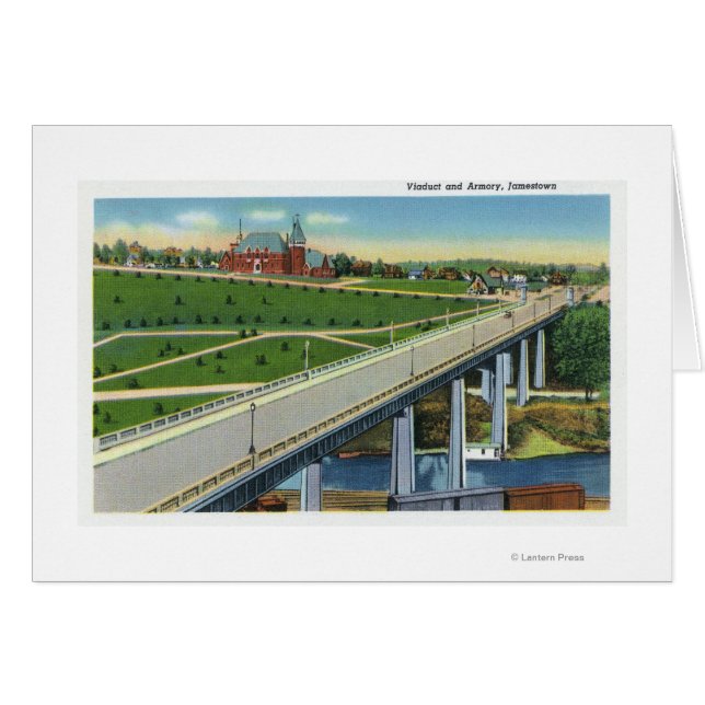 Vue du Viaduc et de l'extérieur de l'Armurerie (Devant horizontal)