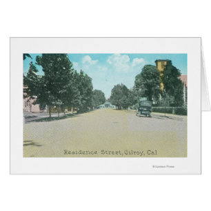 Vue d'une résidence StreetGilroy, CA