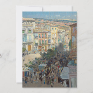 Vue d'une ville française du sud   Childe Hassam