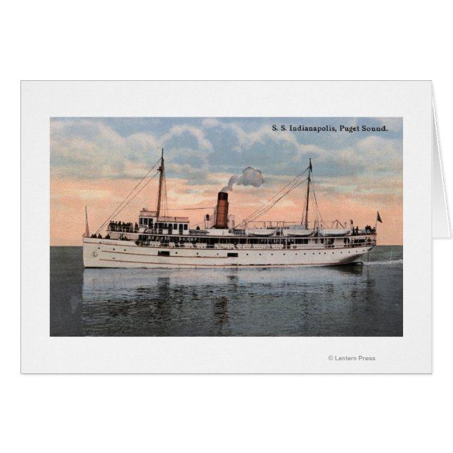 Vue en vapeur d'Indianapolis SS (Devant horizontal)