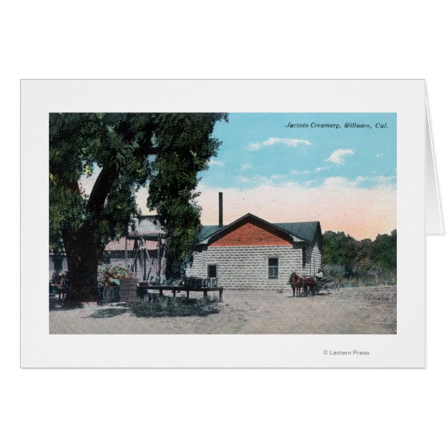 Vue extérieure de Jacinto CreameryWillows, CA (Devant horizontal)