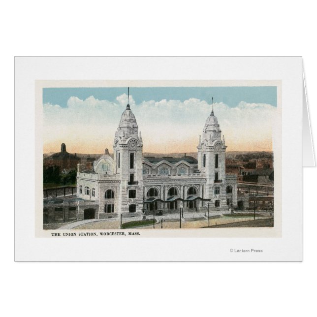 Vue extérieure de la gare Union (Devant horizontal)