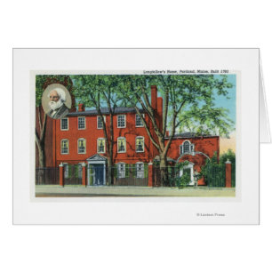 Vue extérieure de la maison de Longfellow 2