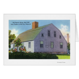 Vue extérieure de la maison Old Harlow