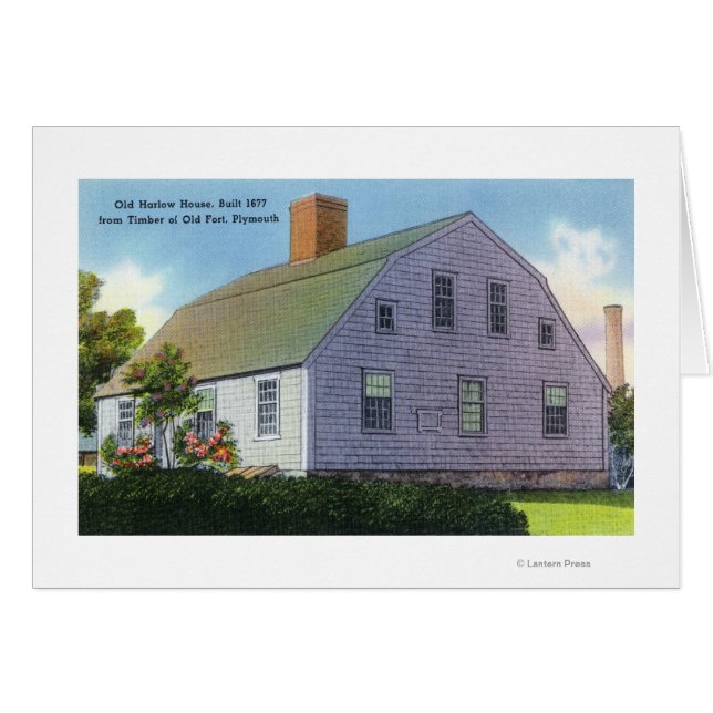 Vue extérieure de la maison Old Harlow (Devant horizontal)