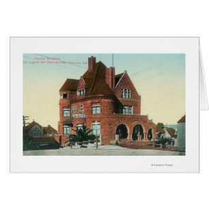 Vue extérieure de la résidence de Crocker