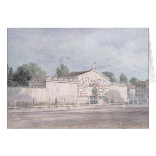 Vue extérieure de l'amphithéâtre d'Astley, 1777